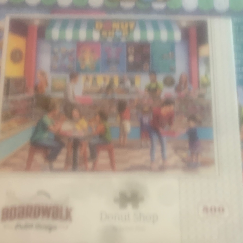 Puzzle by Boardwalk. 500ct. Donuts Shop